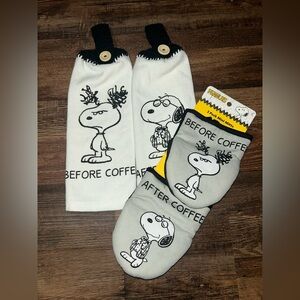 Snoopy Coffee Kitchen Set